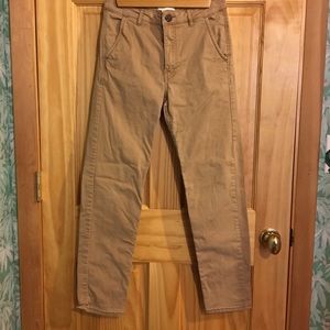 H&M high waisted khaki pants